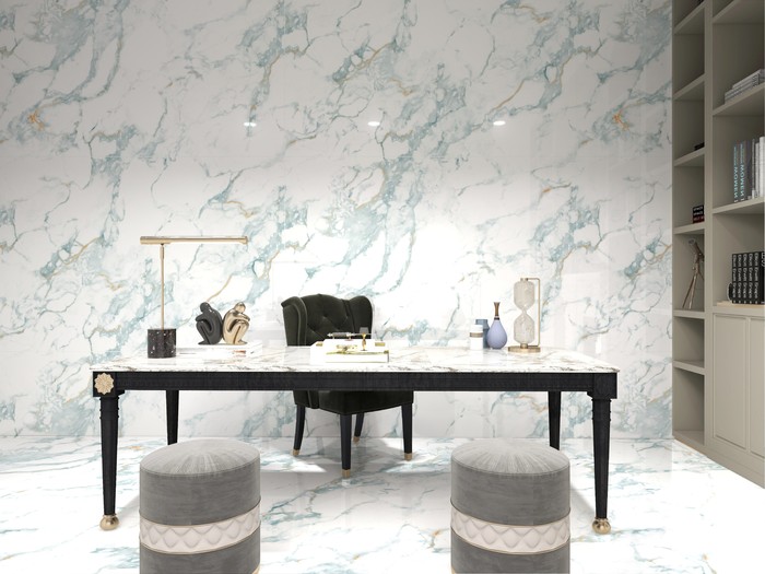 CALACATTA RIO_AQUA tile