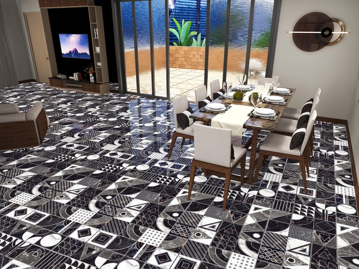 HG_GEOMETRIC BLACK tile