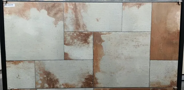 STOREY_OXIDIZED RUST In a room