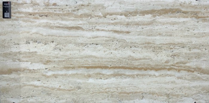 TRAVERTINO RITZY NATURAL In a room